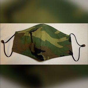 3-Layered Cotton Camouflage Face Mask